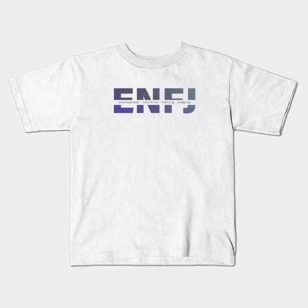 ENFJ Personality Kids T-Shirt by Inspirit Designs